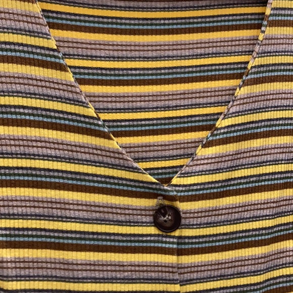 Cute striped 70s sundress - Picture 4 of 5